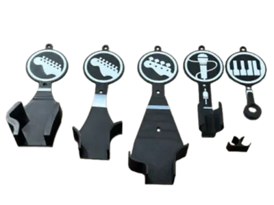 Rock Band & Guitar Hero Instrument Holders / Hooks