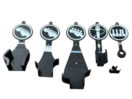 Rock Band & Guitar Hero Instrument Holders / Hooks