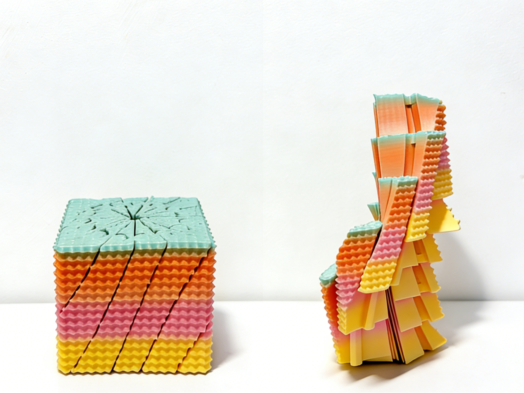 Spiky Twisty Fidget Cube - Sensory Toy