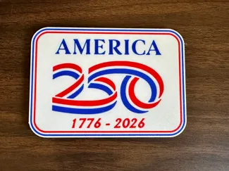 America 250 Anniversary/Birthday Celebration Sign