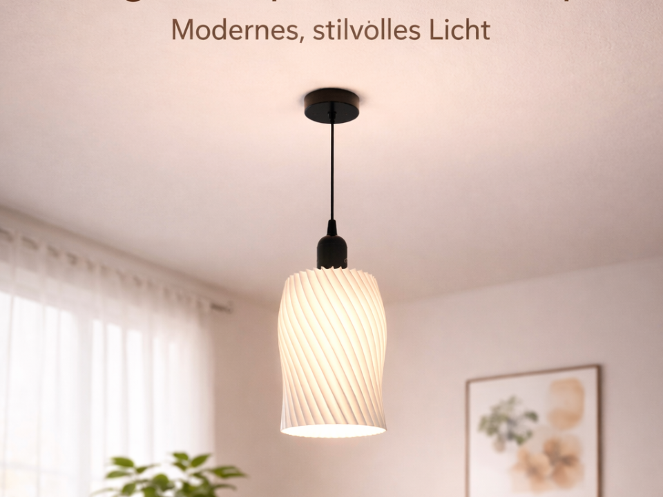 Deckenlampe - Einfach und schnell zu montieren