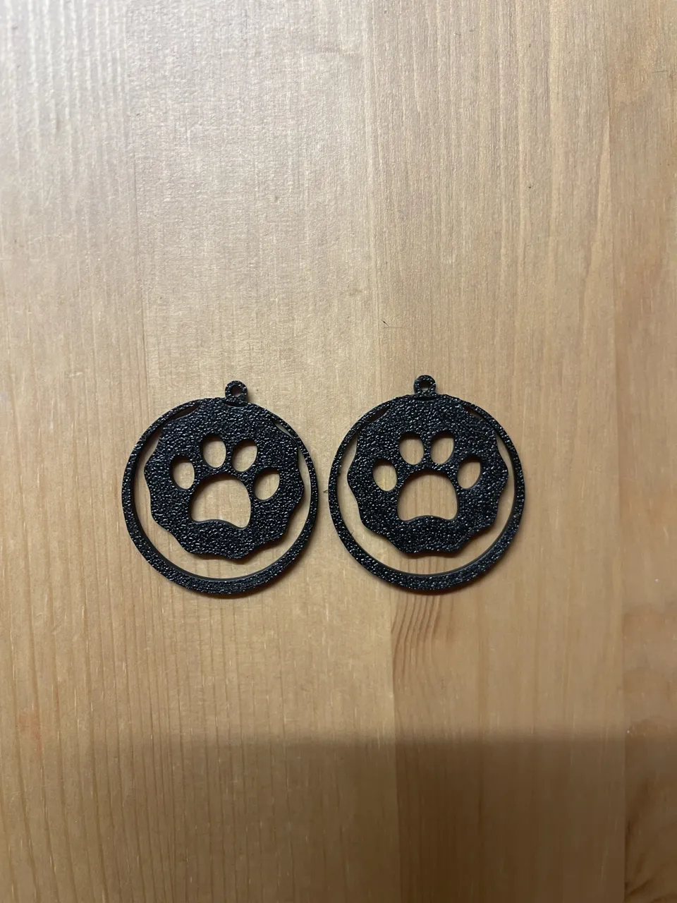 Paw Earrings view 2