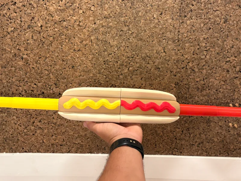 Hot Dog Lightsaber - Dual Lightsaber - BoStaff