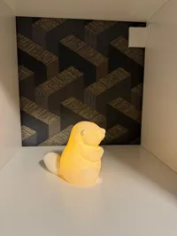 Lampe loutre à bougie chauffe-plat — photo 4
