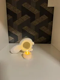 Lampe loutre à bougie chauffe-plat — photo 7