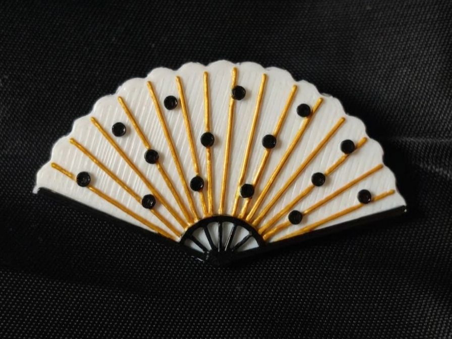 Pin Abanico de Feria
