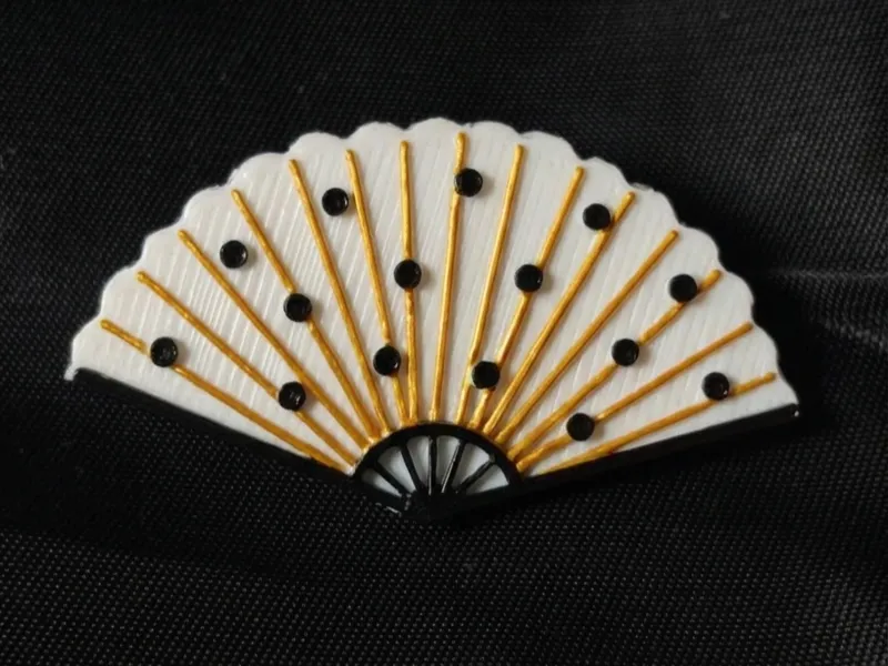 Pin Abanico de Feria
