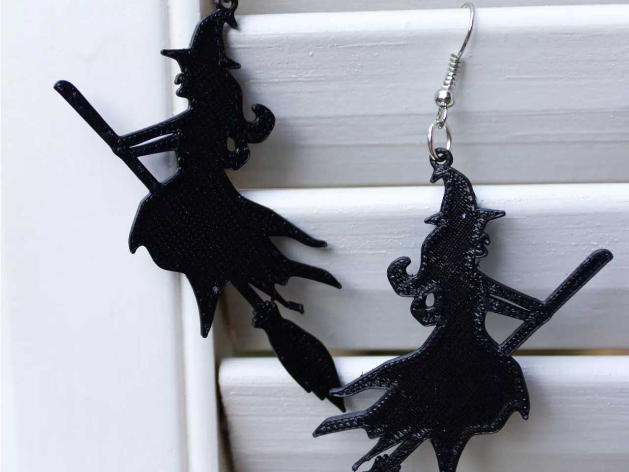 Witch Halloween Earrings view 2