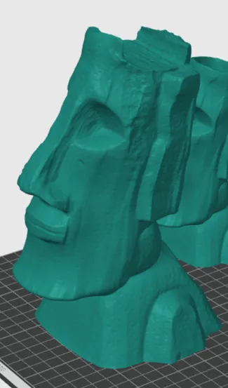 Isla de pascua headphone stand/ pen holder