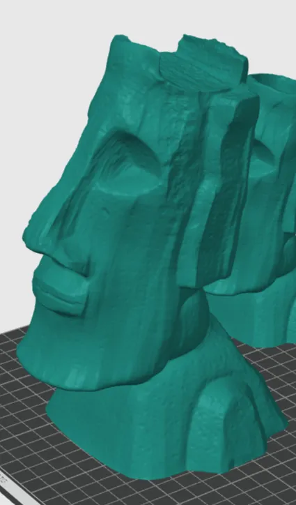 Isla de pascua headphone stand/ pen holder