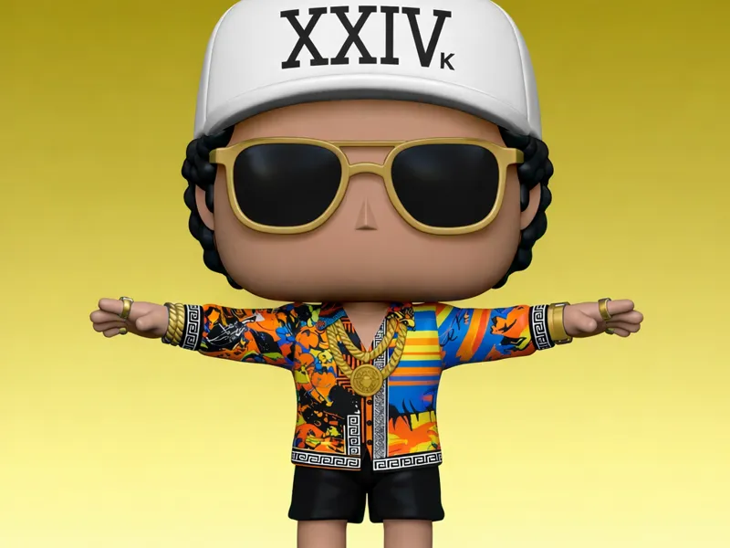 Bruno Mars 24k Magic - Funko Pop 