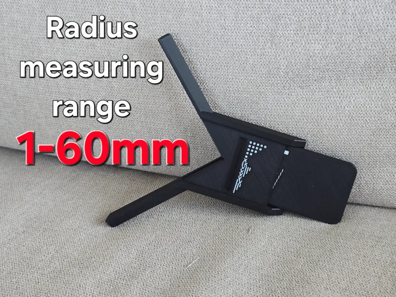 Radius measuring tool/gauge (1-60mm)