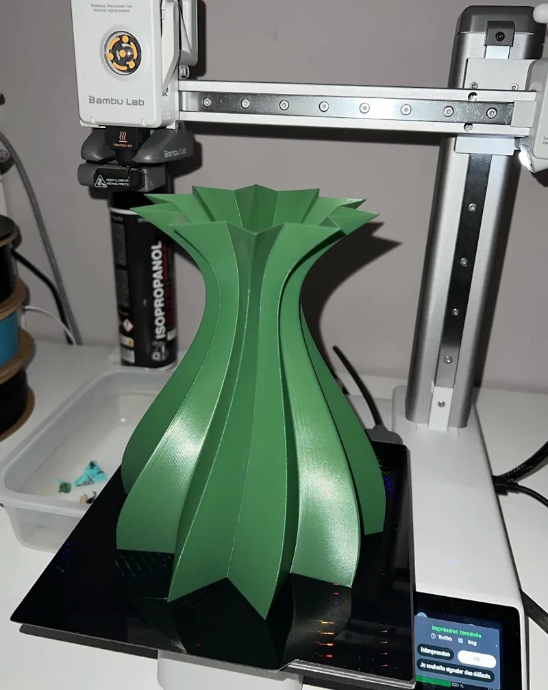vase twist turbine waterproof/leakproof