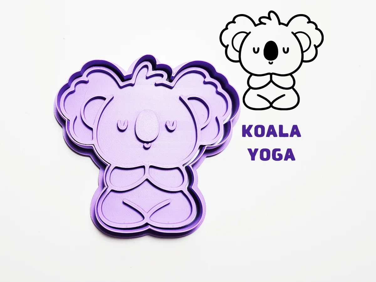 Emporte-pièce Koala Yoga