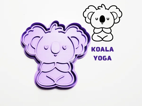 Emporte-pièce Koala Yoga
