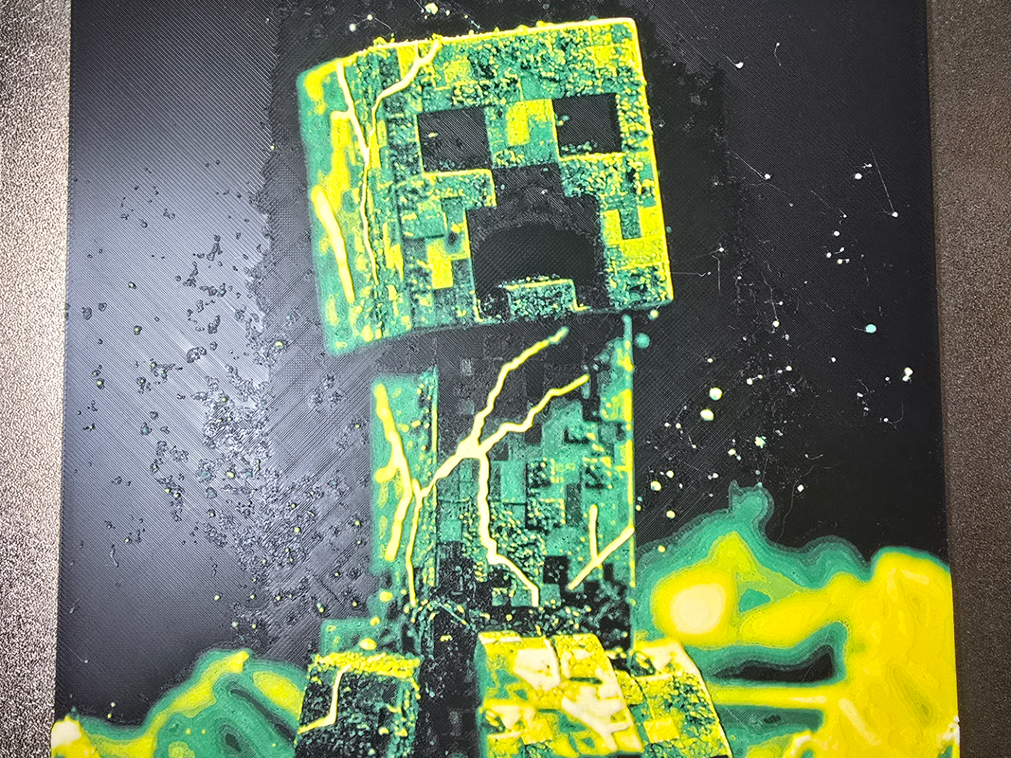 Minecraft - Creeper Hueforge
