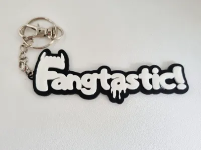 Fangtastic! – Halloween Keychain