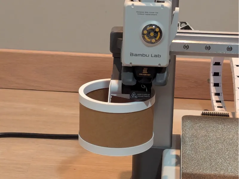 Poop bucket from empty spool (A1/A1 mini)