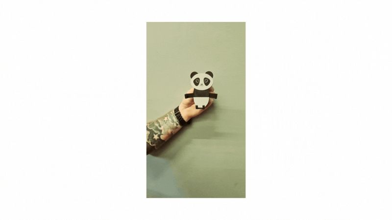 panda car phoneholder