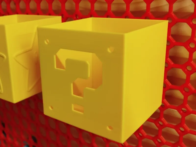 Multiboard Behälter im Super Mario Design