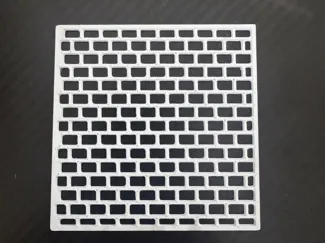 Brick Pattern Polymer Clay Texture Plate