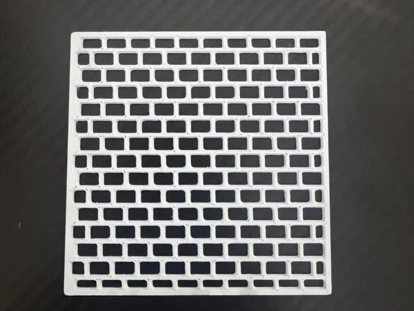 Plaque texturée brique pour pâte polymère