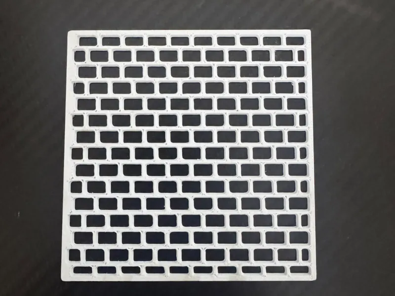 Brick Pattern Polymer Clay Texture Plate