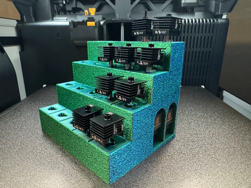 Hotend Organizer Stand Rack for A1/H2D Series
