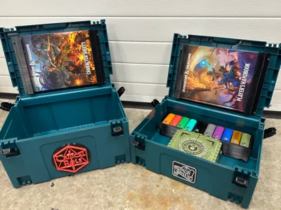 DnD Book Holder - Makita Makpac Lid