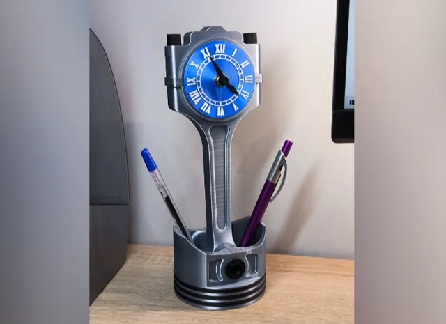 Piston Clock