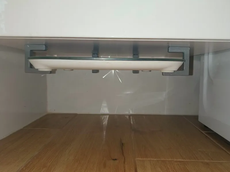 Bathroom Scale Shelf Mount Bracket