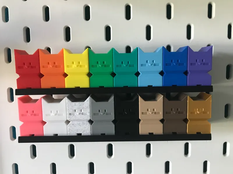 Modular Shelf Attachment for IKEA Skådis