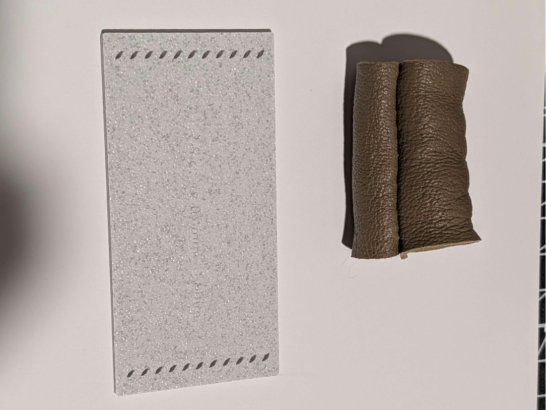 Saddle Stitching Finger Protector