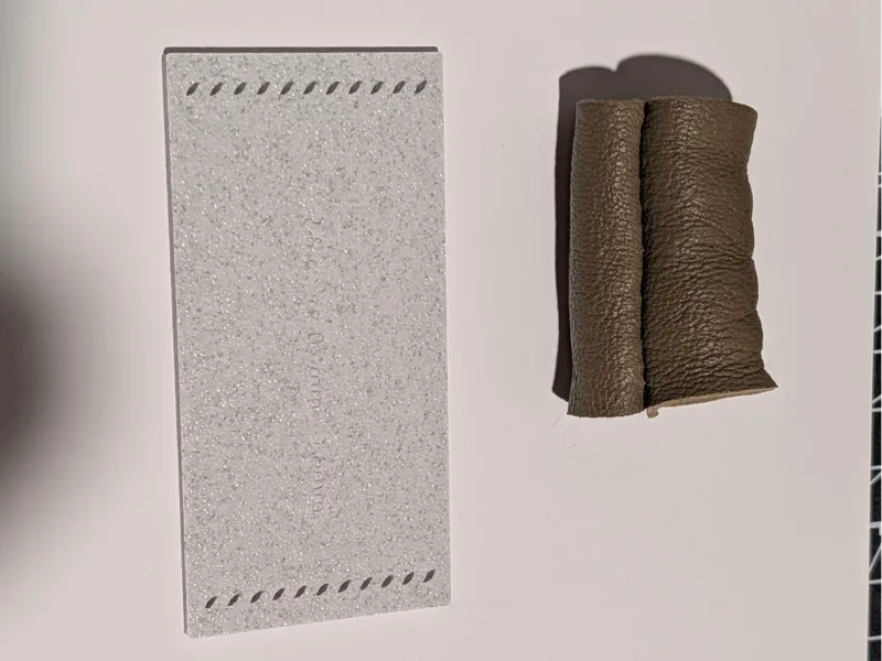 Saddle Stitching Finger Protector