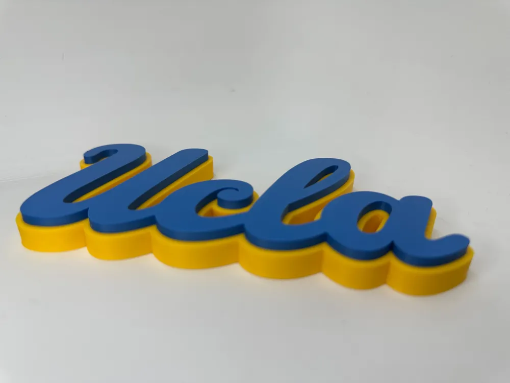 UCLA Bruins Logo 2017 - Free 3D Print Model - MakerWorld