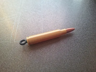 .223 REM keychain