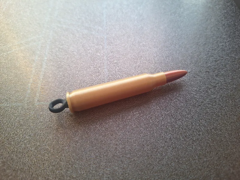 .223 REM keychain