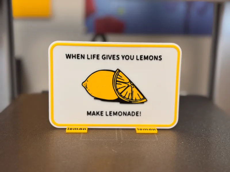 lemonade sign