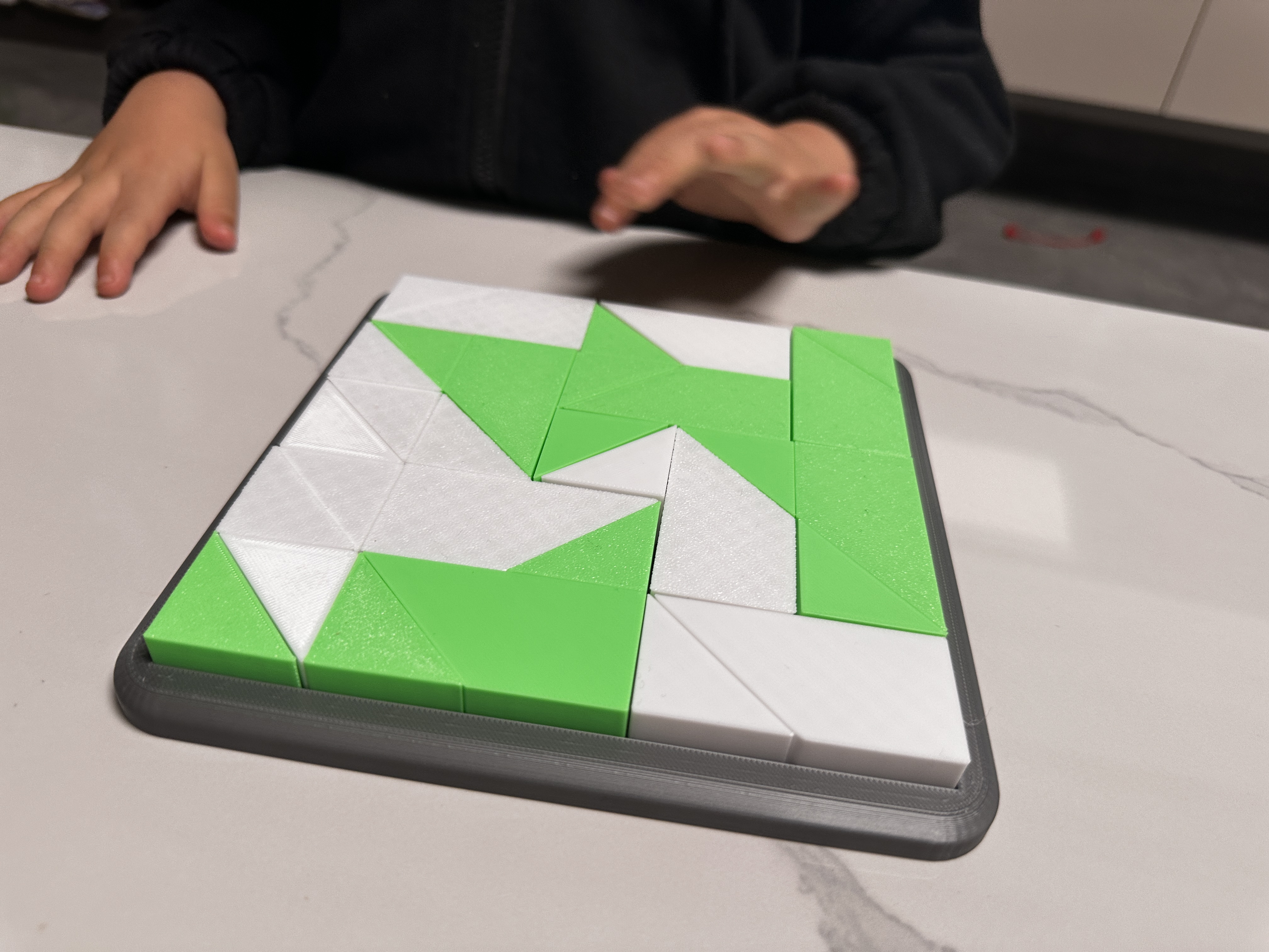 Miniatura 2 do modelo 3D 儿童专注力培养拼积木