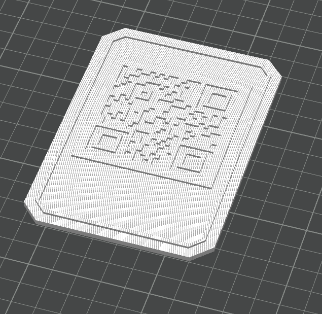 Customizable QR Code Plate with Stand - 1