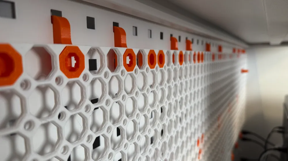 Square Pegboard To Multiboard Hook - Free 3D Print Model - MakerWorld