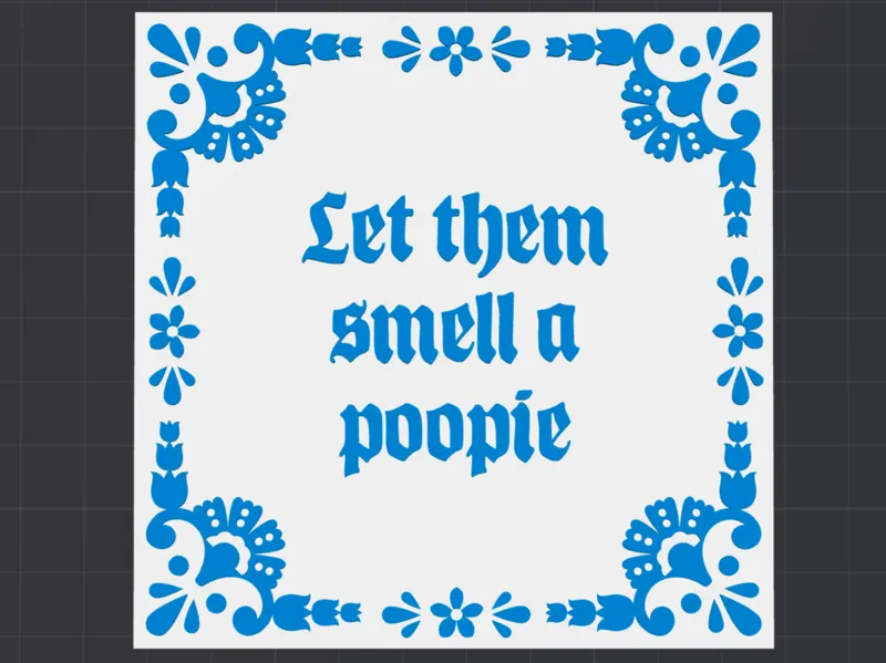 “Delft’s Blauw” Let them smell a “******”