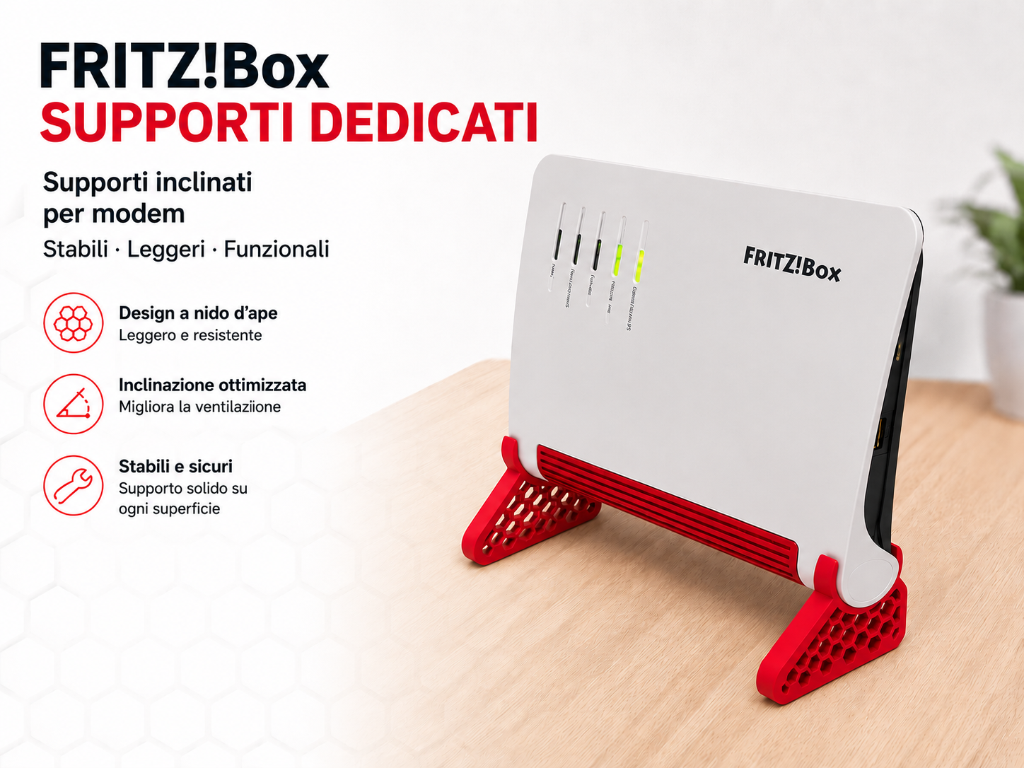 Supporti per modem FRITZ!BizBox