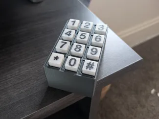 Fidget keypad clicker