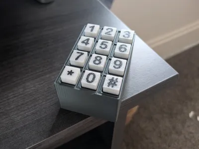 Fidget keypad clicker