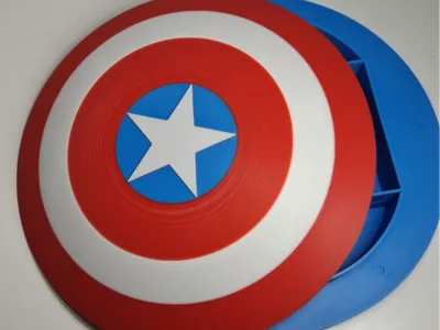 Captain America Shield Deck and Dice Holder