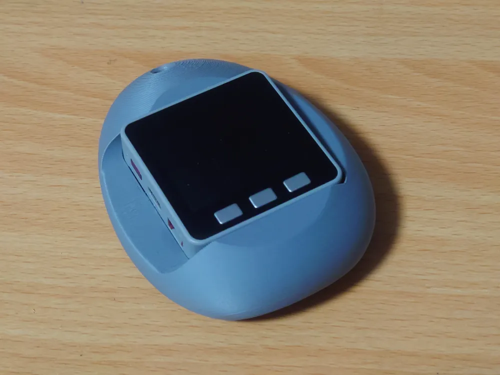 M5stack Case M5tchi (Egg-shaped Case for M5Stack) - Free 3D Print Model - MakerWorld