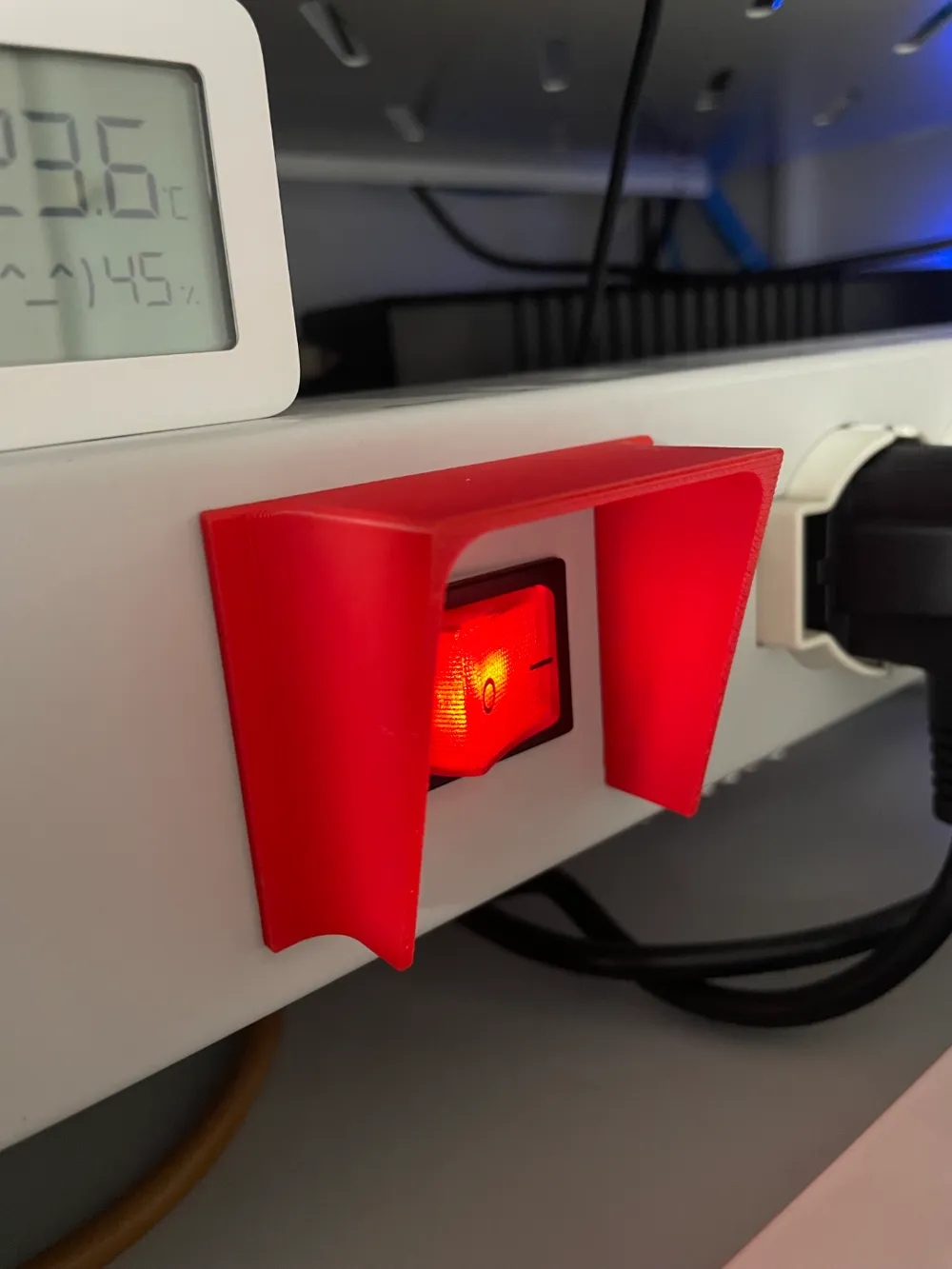 Switch button guard - protect your power switch! - Free 3D Print Model ...