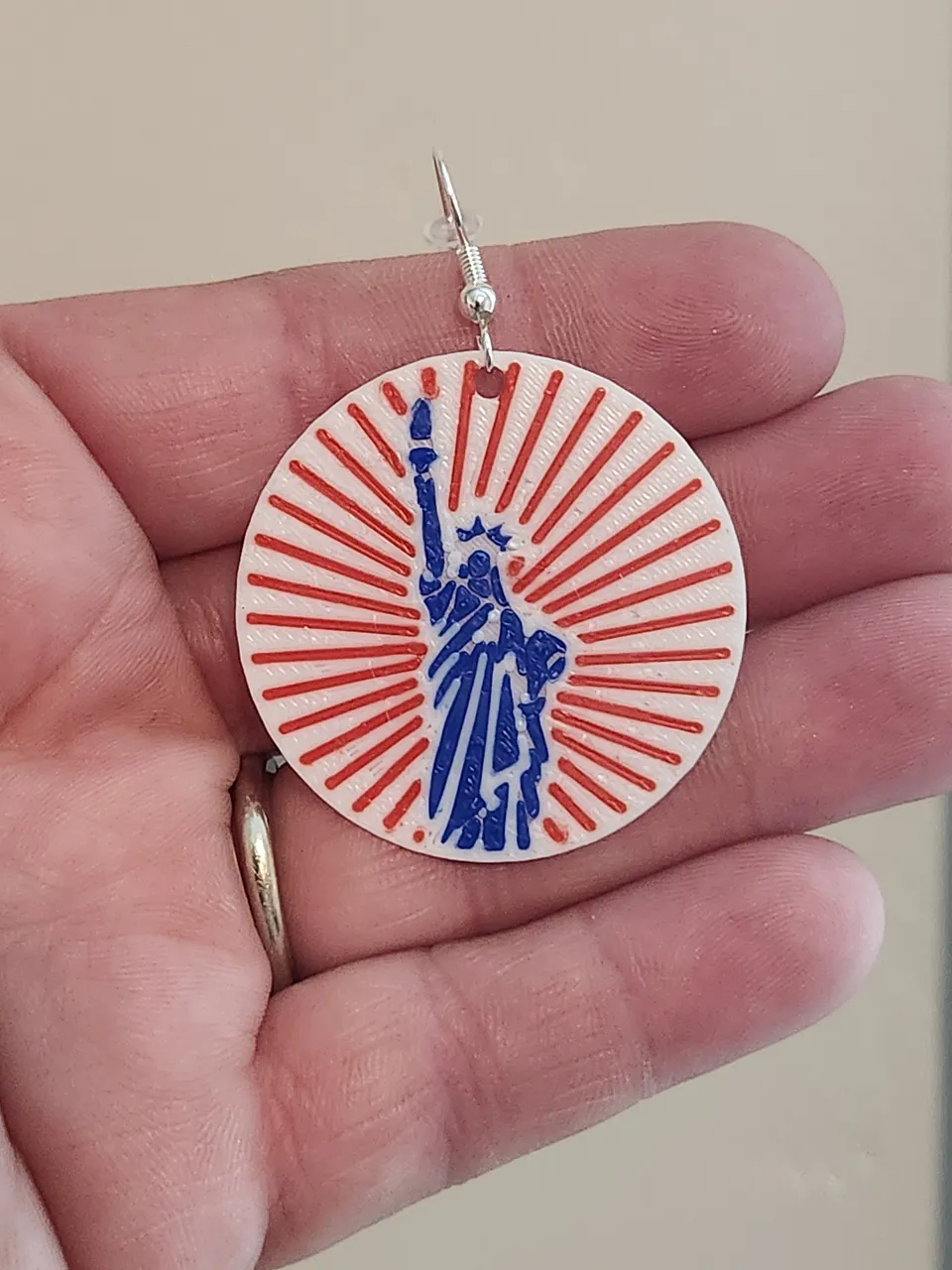 Statue of Liberty Earrings view 2