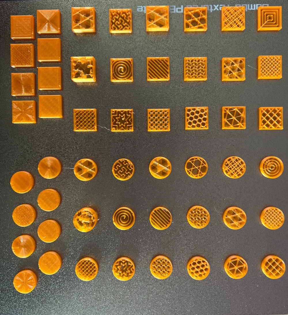 All infill, top, bottom layer test print by Morris Works - MakerWorld